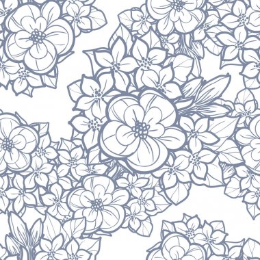 Kusursuz çiçek deseni