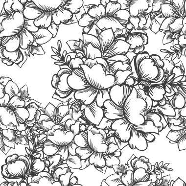 Kusursuz çiçek deseni