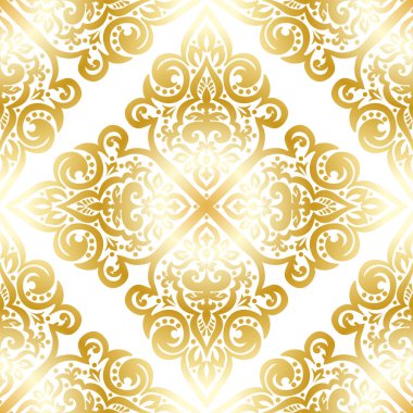 Kusursuz tek renkli süsleme deseni