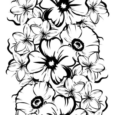 Kusursuz çiçek deseni