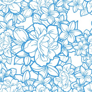 Kusursuz çiçek deseni