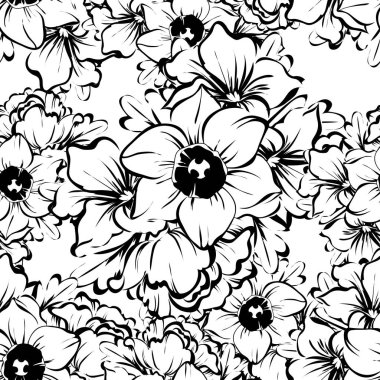 Kusursuz çiçek deseni