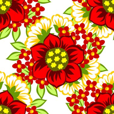 Sorunsuz suluboya çiçek deseni