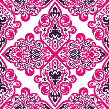 Kusursuz tek renkli süsleme deseni