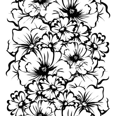 Kusursuz çiçek deseni