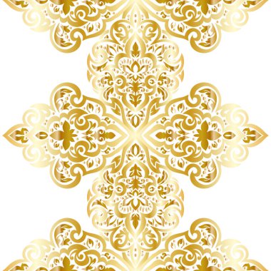 Kusursuz tek renkli süsleme deseni