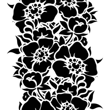 Kusursuz çiçek deseni