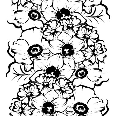 Kusursuz çiçek deseni