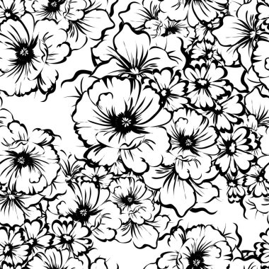 Kusursuz çiçek deseni