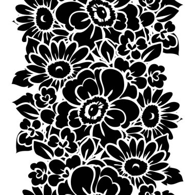 Kusursuz çiçek deseni