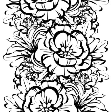 Kusursuz çiçek deseni