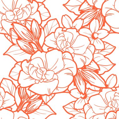 Kusursuz çiçek deseni