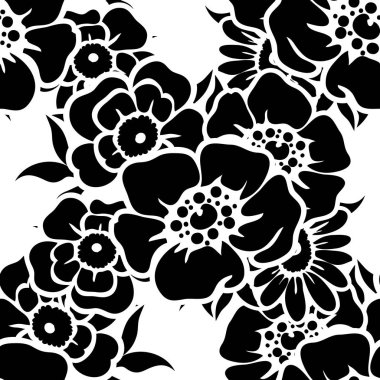 Kusursuz çiçek deseni