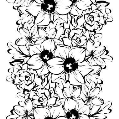 Kusursuz çiçek deseni