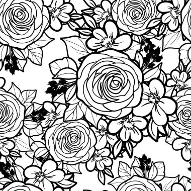 Kusursuz çiçek deseni