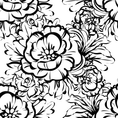 Kusursuz çiçek deseni