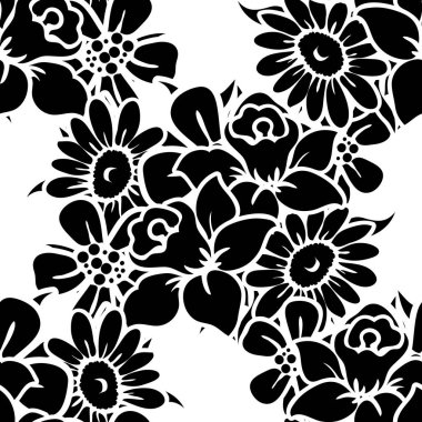 Kusursuz çiçek deseni