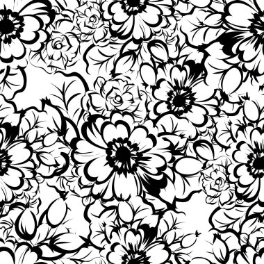 Kusursuz çiçek deseni