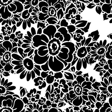 Kusursuz çiçek deseni