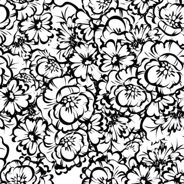 Kusursuz çiçek deseni