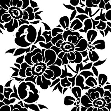 Kusursuz çiçek deseni