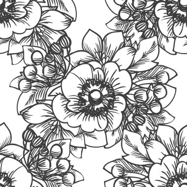 Kusursuz çiçek deseni