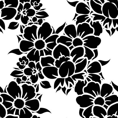 Kusursuz çiçek deseni