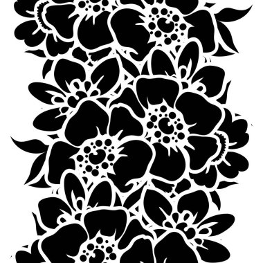 Kusursuz çiçek deseni