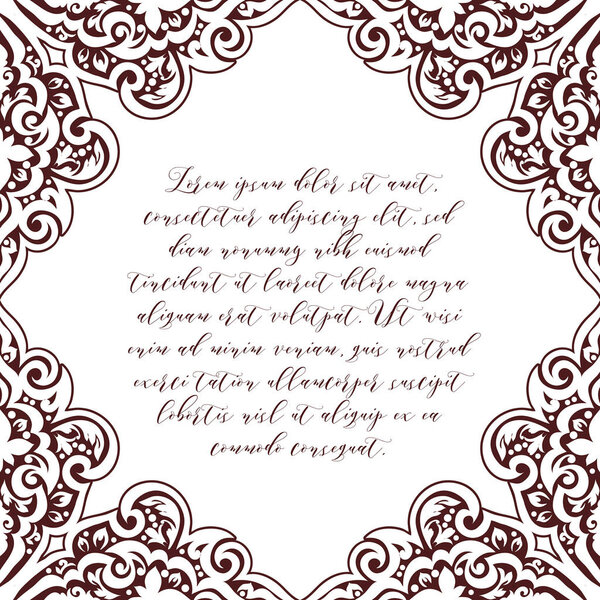 Монохромные пригласительные билеты
