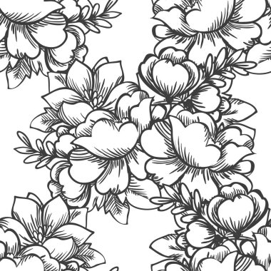 Kusursuz çiçek deseni