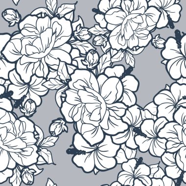 Kusursuz çiçek deseni