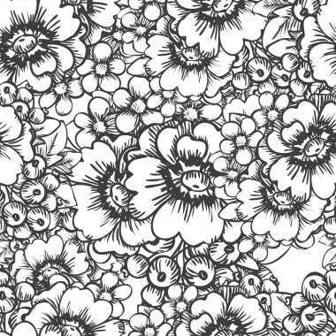 Kusursuz çiçek deseni