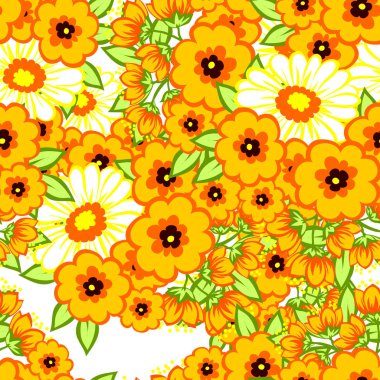 Kusursuz çiçek deseni