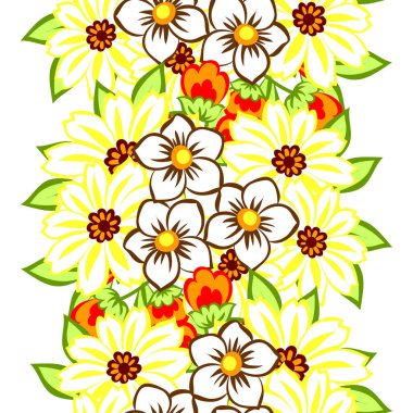 Kusursuz çiçek deseni