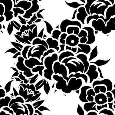 Kusursuz çiçek deseni