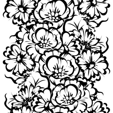 Kusursuz çiçek deseni