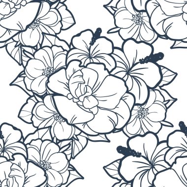 Kusursuz çiçek deseni