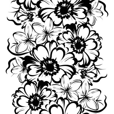 Kusursuz çiçek deseni