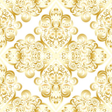 Kusursuz tek renkli süsleme deseni