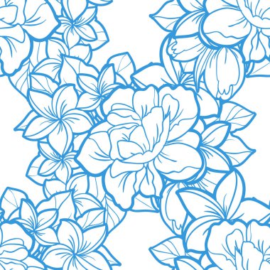 Kusursuz çiçek deseni