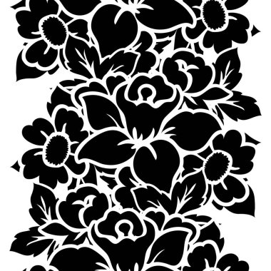 Kusursuz çiçek deseni