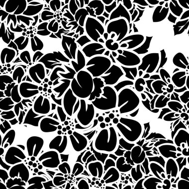 Kusursuz çiçek deseni