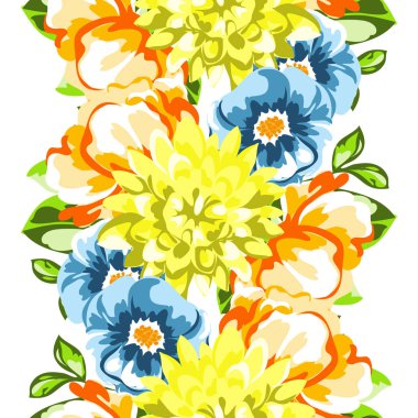 Kusursuz çiçek deseni