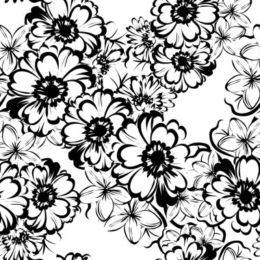 Kusursuz çiçek deseni