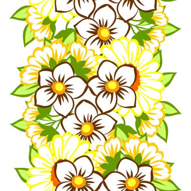 Kusursuz çiçek deseni