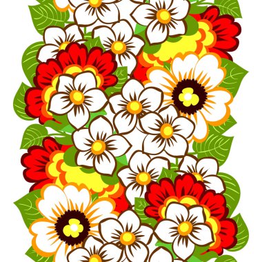 Kusursuz çiçek deseni