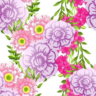 Kusursuz çiçek deseni