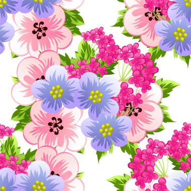 Kusursuz çiçek deseni