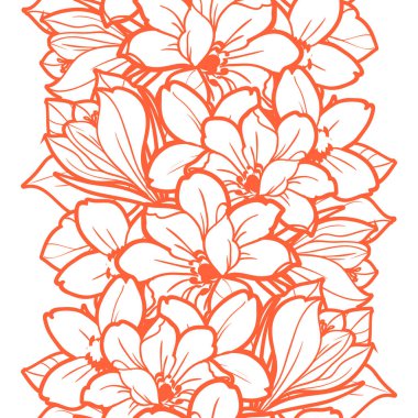 Kusursuz çiçek deseni