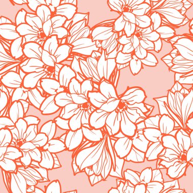 Kusursuz çiçek deseni